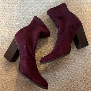 Dolce Vita Faux Suede Sock Booties - perfect for Holidays!